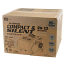 エアコンプレッサSW-121 SW-L11MPF-01 メーカー直送 ▼返品・キャンセル不可【他商品との同時購入不可】