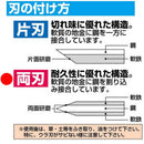 両刃厚鎌 角型 180MM 【直送品】 返品・キャンセル・他商品と同時購入は不可