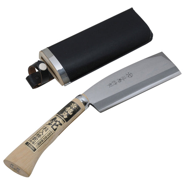 鞘入腰鉈 片刃 165MM メーカー直送 ▼返品・キャンセル不可【他商品との同時購入不可】