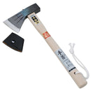 いちょう型手斧 全鋼 薩摩型 メーカー直送 ▼返品・キャンセル不可【他商品との同時購入不可】