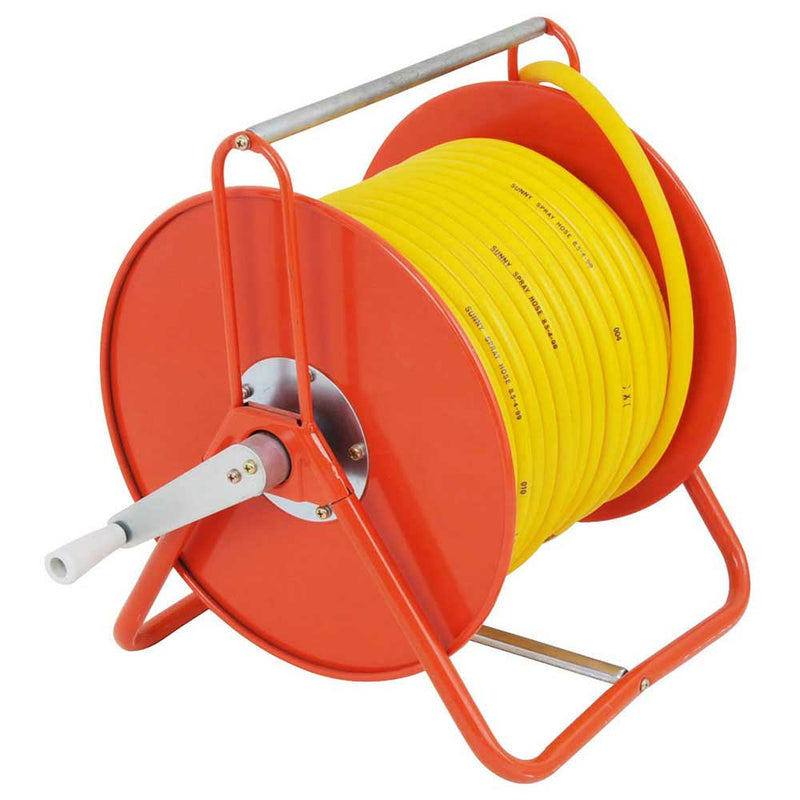 ホース付巻取機 8.5X50M メーカー直送 ▼返品・キャンセル不可【他商品との同時購入不可】