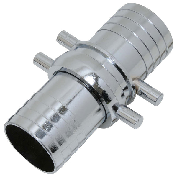 ホースジョイント 金属製 PE-75 75MM メーカー直送 ▼返品・キャンセル不可【他商品との同時購入不可】