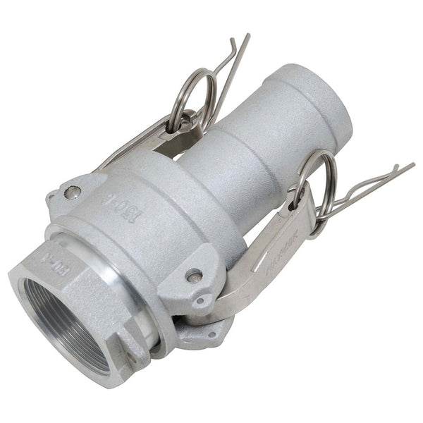 ワンタッチカップリングアルミ 38MM メーカー直送 ▼返品・キャンセル不可【他商品との同時購入不可】