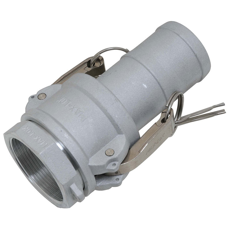 ワンタッチカップリングアルミ 50MM メーカー直送 ▼返品・キャンセル不可【他商品との同時購入不可】