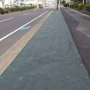 高密度不織布防草シート 無緑 1X10M 【直送品】 返品・キャンセル・他商品と同時購入は不可