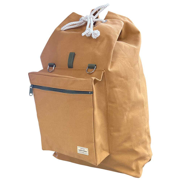 収穫レジャーリュック brown メーカー直送 ▼返品・キャンセル不可【他商品との同時購入不可】