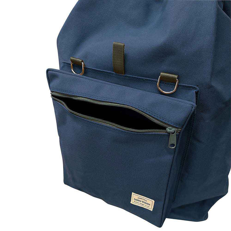 収穫レジャーリュック navy メーカー直送 ▼返品・キャンセル不可【他商品との同時購入不可】