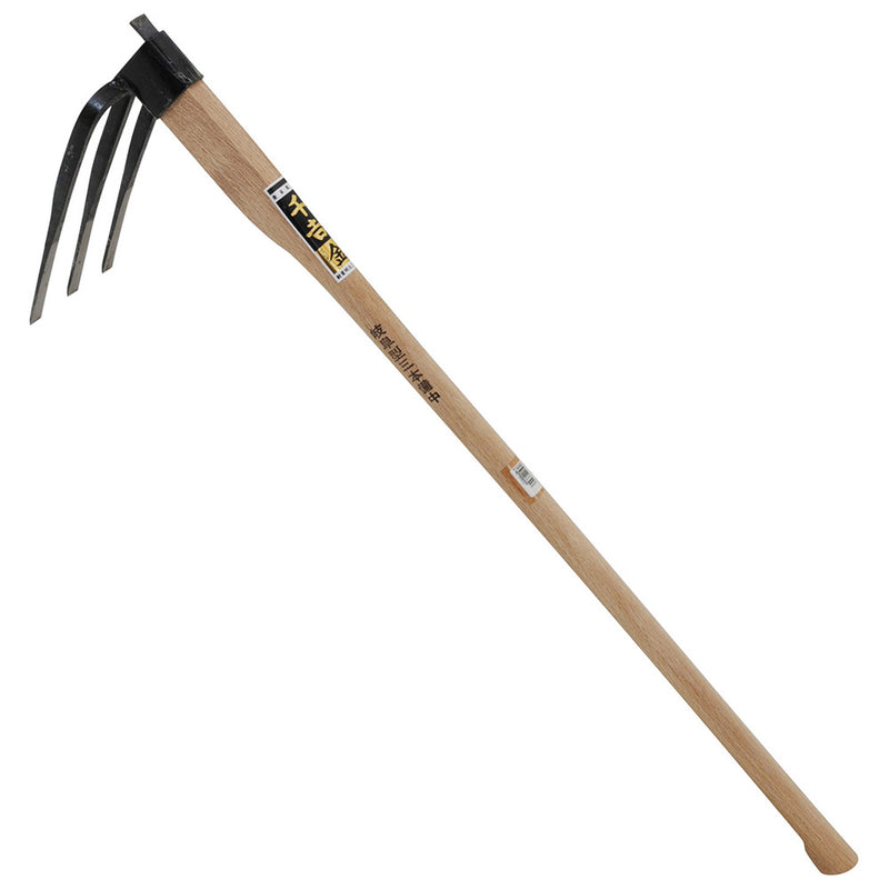 岐阜型三本備中鍬 メーカー直送 ▼返品・キャンセル不可【他商品との同時購入不可】