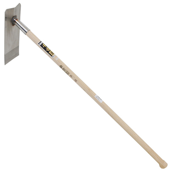 中京型ステン平鍬 角型 鋼付 メーカー直送 ▼返品・キャンセル不可【他商品との同時購入不可】