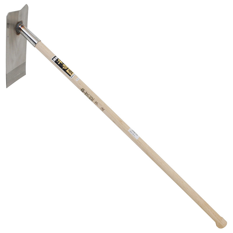 中京型ステン平鍬 角型 鋼付 メーカー直送 ▼返品・キャンセル不可【他商品との同時購入不可】