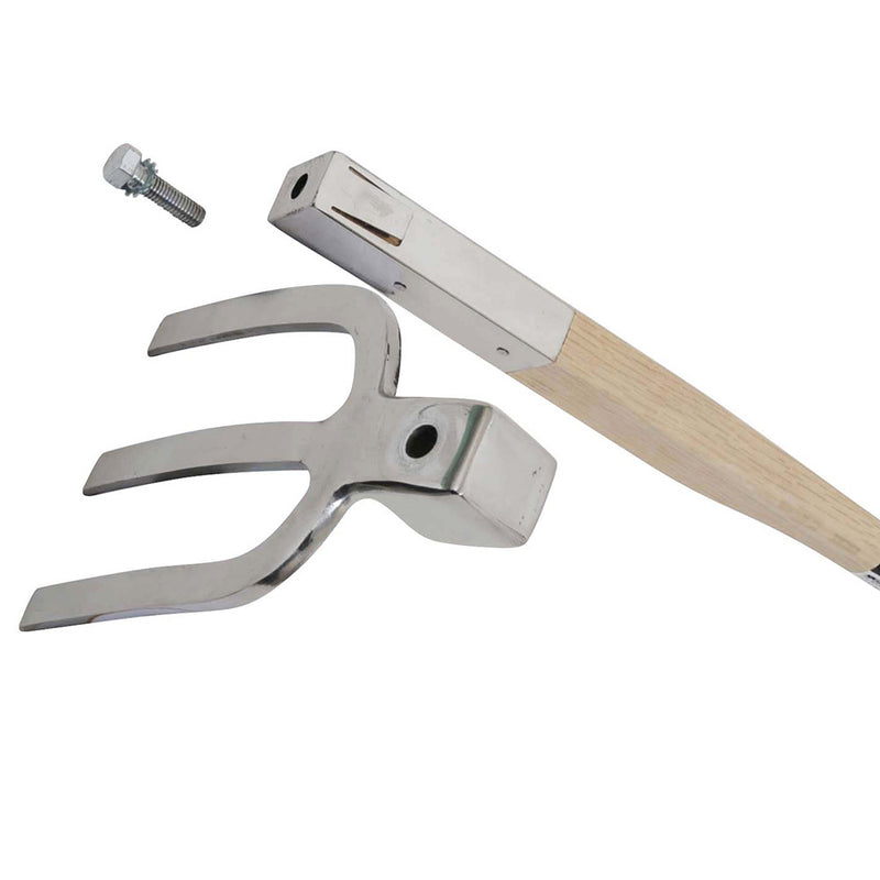 選べる鍬 ステン三本爪鍬 中 1050MM メーカー直送 ▼返品・キャンセル不可【他商品との同時購入不可】