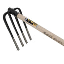 中京型四本備中鍬 3.5尺 メーカー直送 ▼返品・キャンセル不可【他商品との同時購入不可】