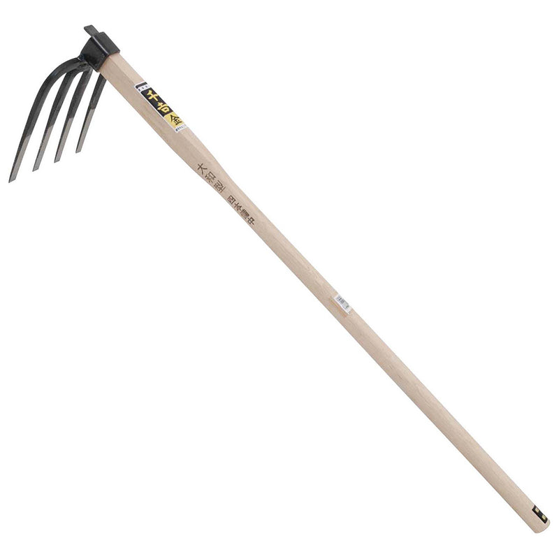 大和型四本備中鍬 1050MM メーカー直送 ▼返品・キャンセル不可【他商品との同時購入不可】