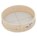 木製砂フルイ(丸型)35cm 3.0MM 【直送品】 返品・キャンセル・他商品と同時購入は不可