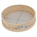 木製砂フルイ(丸型)35cm 4.0MM 【直送品】 返品・キャンセル・他商品と同時購入は不可