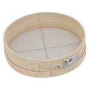 木製砂フルイ(丸型)35cm 5.0MM 【直送品】 返品・キャンセル・他商品と同時購入は不可