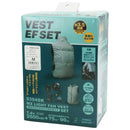 WZライトファンベストセット 9394SK(G)-M メーカー直送 ▼返品・キャンセル不可【他商品との同時購入不可】