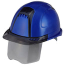 メタリック塗装ヘルメット NO.391FSMBU メーカー直送 ▼返品・キャンセル不可【他商品との同時購入不可】