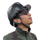 メタリックマットヘルメット NO.391FSMMBK メーカー直送 ▼返品・キャンセル不可【他商品との同時購入不可】