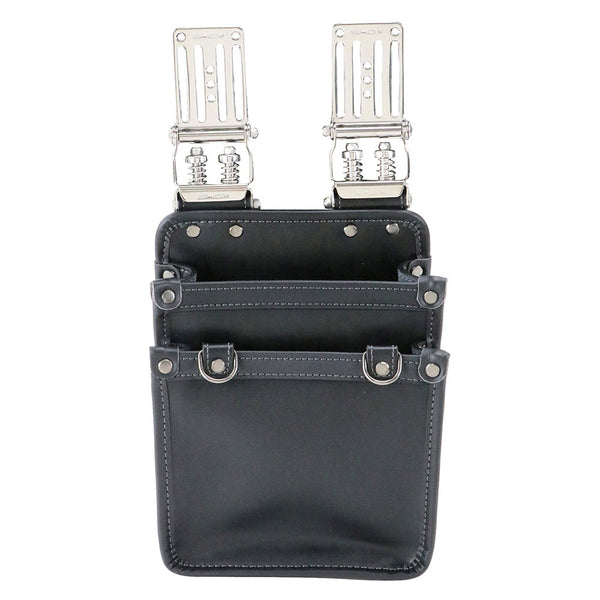 薄型腰袋2段 M SHX-17 メーカー直送 ▼返品・キャンセル不可【他商品との同時購入不可】