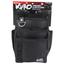 黒 腰袋3段 SKC2-4BK 【直送品】 返品・キャンセル・他商品と同時購入は不可