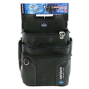 腰袋3段ホルダー付き DVC-JY9 メーカー直送 ▼返品・キャンセル不可【他商品との同時購入不可】