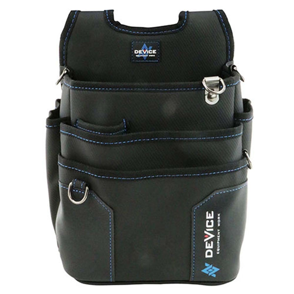 腰袋3段ホルダー付き DVC-JY9 メーカー直送 ▼返品・キャンセル不可【他商品との同時購入不可】