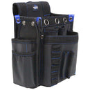 腰袋2段 サイドポケット付き DVC-KZ14 メーカー直送 ▼返品・キャンセル不可【他商品との同時購入不可】