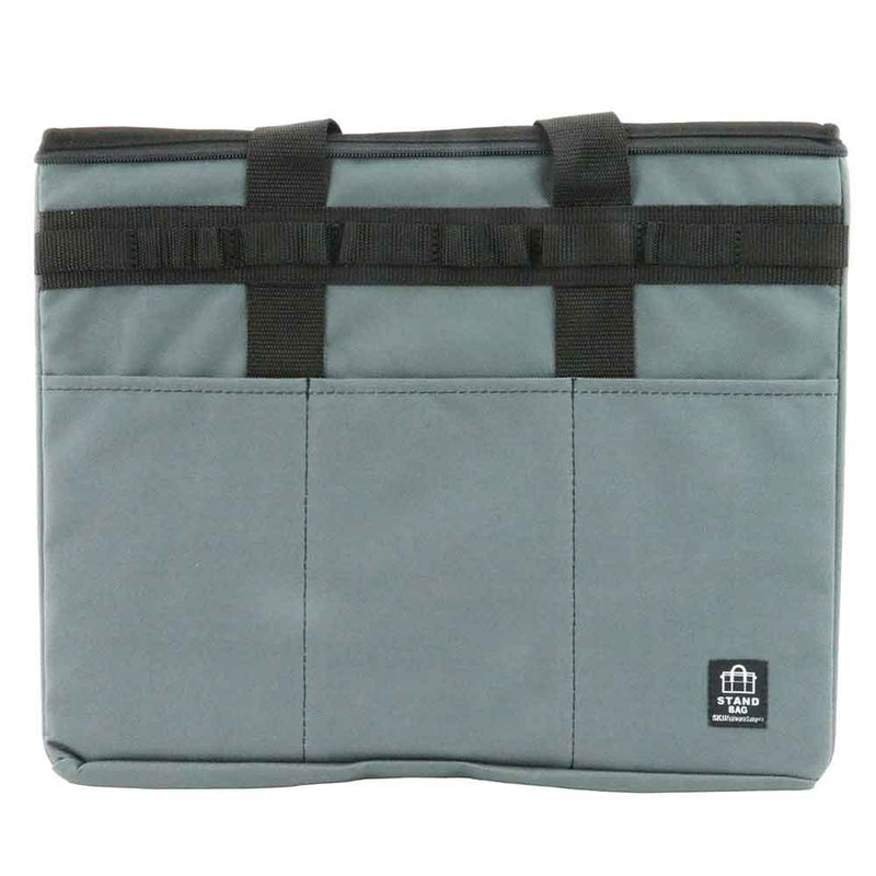 スタンドバッグ グレー STB2-430GR メーカー直送 ▼返品・キャンセル不可【他商品との同時購入不可】