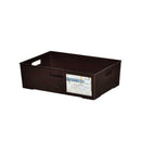 ヒマラヤ化学 キーパーBOXワイド浅型 ブラウン