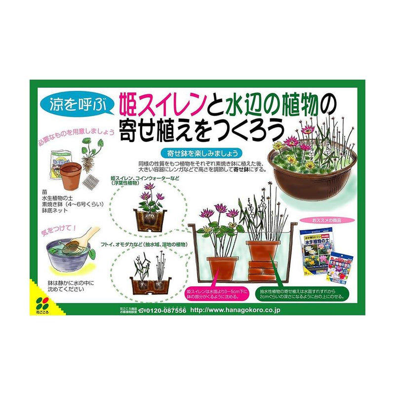 花ごころ　水生植物の肥料 120g