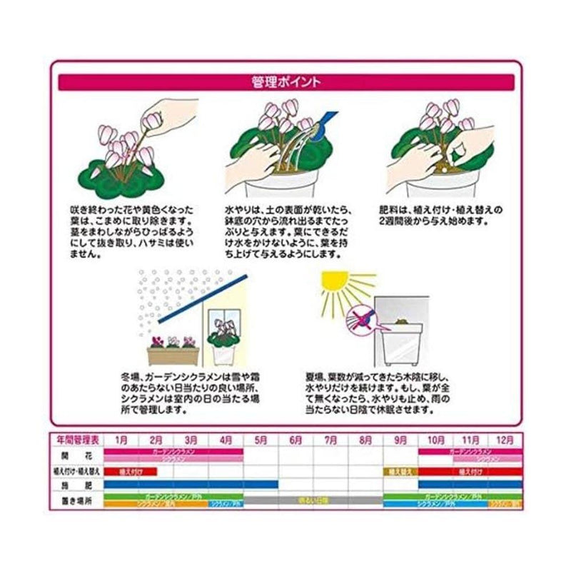 花ごころ ガーデンシクラメン・シクラメンの土 12L