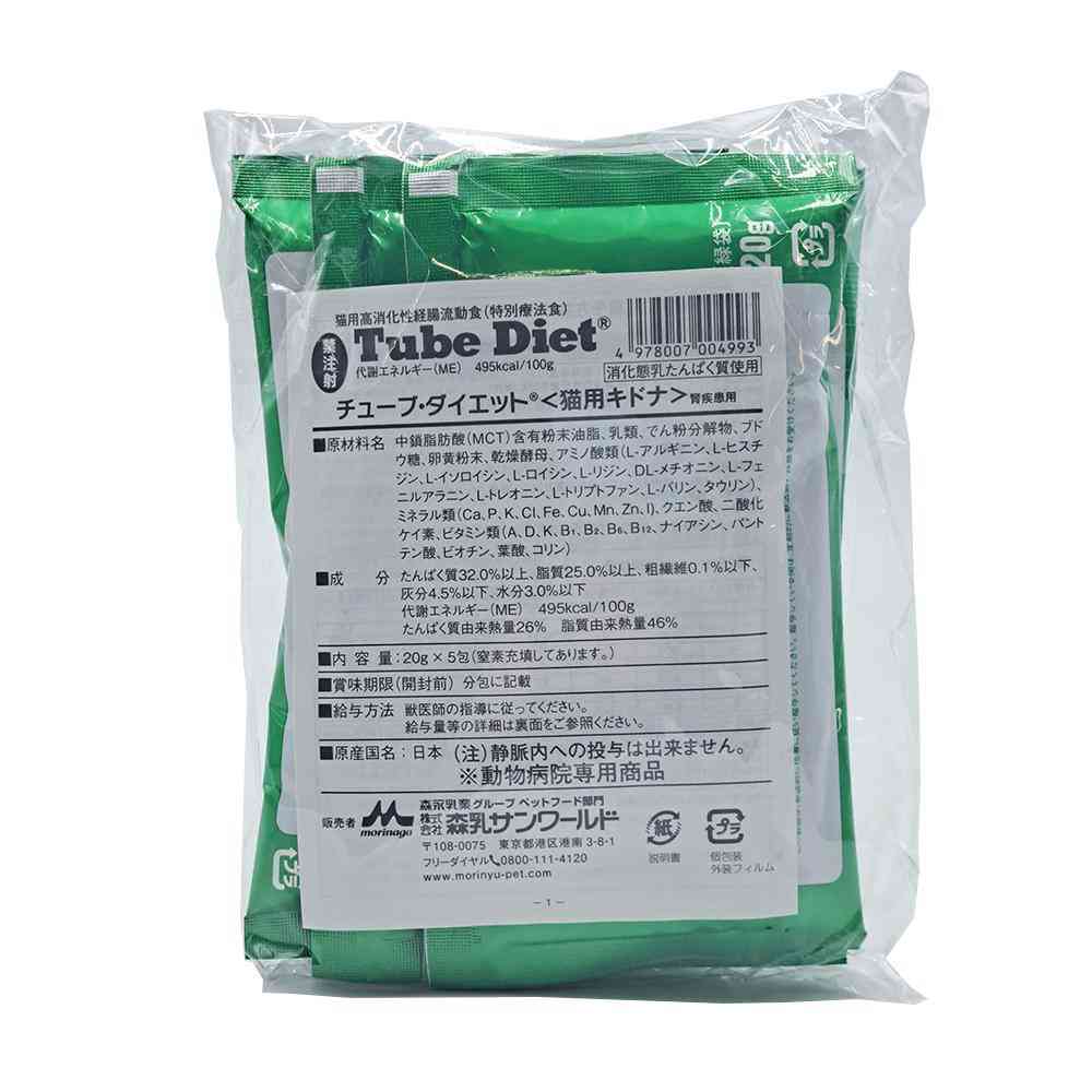 森乳サンワールド　チューブダイエット 猫用キドナ20g×25袋 森乳サンワールド 猫用 チューブ・ダイエットキドナ 20gx5包入