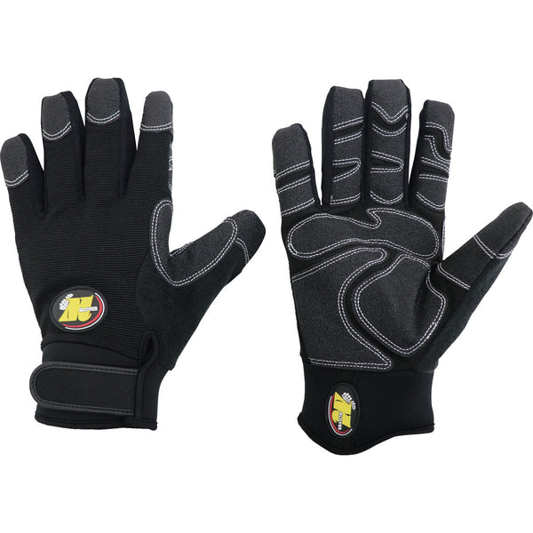 NO.754L ミエローブ 防水防寒手袋（ブラック） L メーカー直送 ▼返品・キャンセル不可【他商品との同時購入不可】