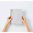 マルマン A5 スパイラルノート 横罫150枚 ライトグレー 1冊入