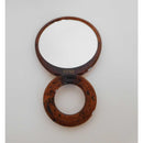 Merry round table mirror tortoiseshell style