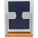 メリー 木製トレイ付卓上スタンドミラー