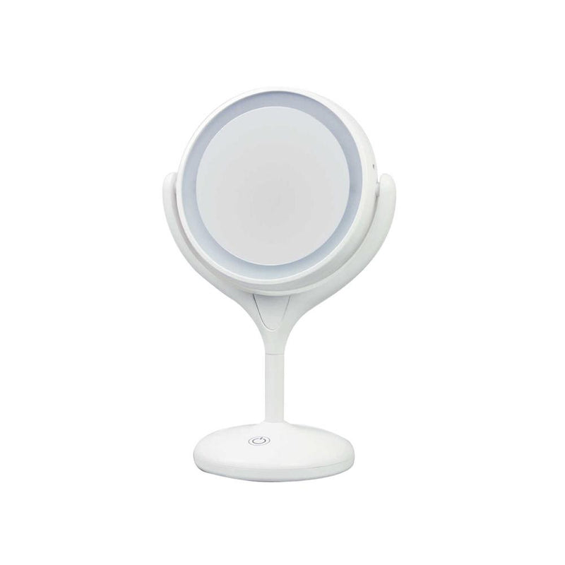 Yamamura LED light double-sided mirror 10x magnification