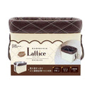槌屋ヤック Latticeダストボックス ガトーブラウン PF382