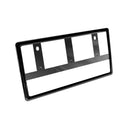 槌屋ヤック ナンバーフレーム ブラック PF403