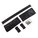 槌屋ヤック スリムカーテンドレーブ2ブラックL LS133