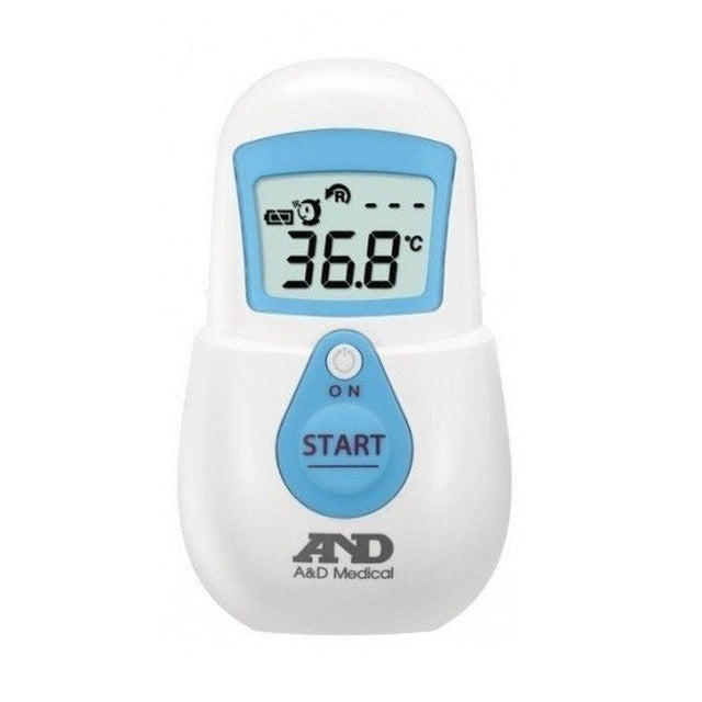 [Managed medical equipment] A&amp;D Non-Contact Thermometer Dekopitto UT-701 Blue