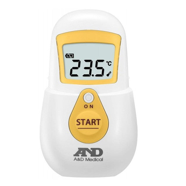 【管理医療機器】A＆D（エーアンドデイ） 非接触体温計 でこピッと UT-701 イエロー