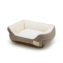 Homey オールシーズンスクエアベッド S ブラウン メーカー直送▼返品・キャンセル不可【他商品との同時購入不可】