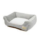 Homey オールシーズンスクエアベッド M グレー メーカー直送▼返品・キャンセル不可【他商品との同時購入不可】