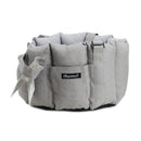 HappyDays ドライブベッド＆キャリー グレー メーカー直送 ▼返品・キャンセル不可【他商品との同時購入不可】