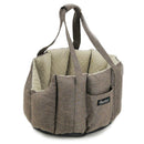 HappyDays ドライブベッド＆キャリー ブラウン メーカー直送 ▼返品・キャンセル不可【他商品との同時購入不可】