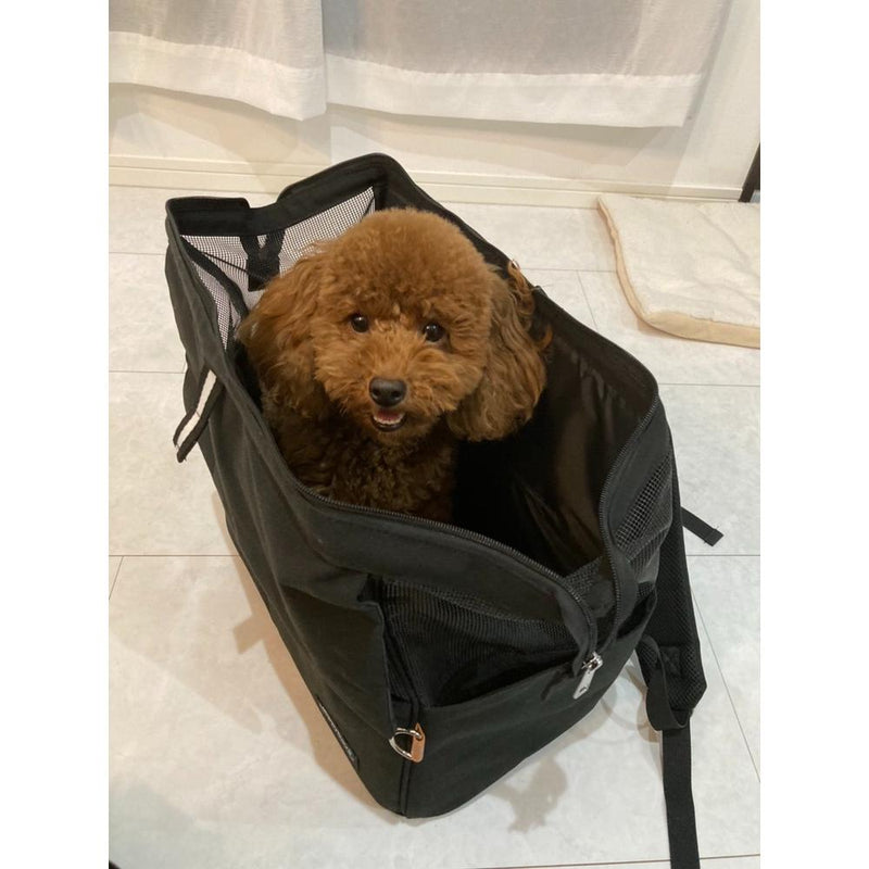 HappyDaysペット用サステナブルリュックキャリーグリーン メーカー直送 ▼返品・キャンセル不可【他商品との同時購入不可】