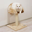 ねこがくれ ねこちゃん大好き爪とぎ キャットタワー スタンド メーカー直送▼返品・キャンセル不可【他商品との同時購入不可】