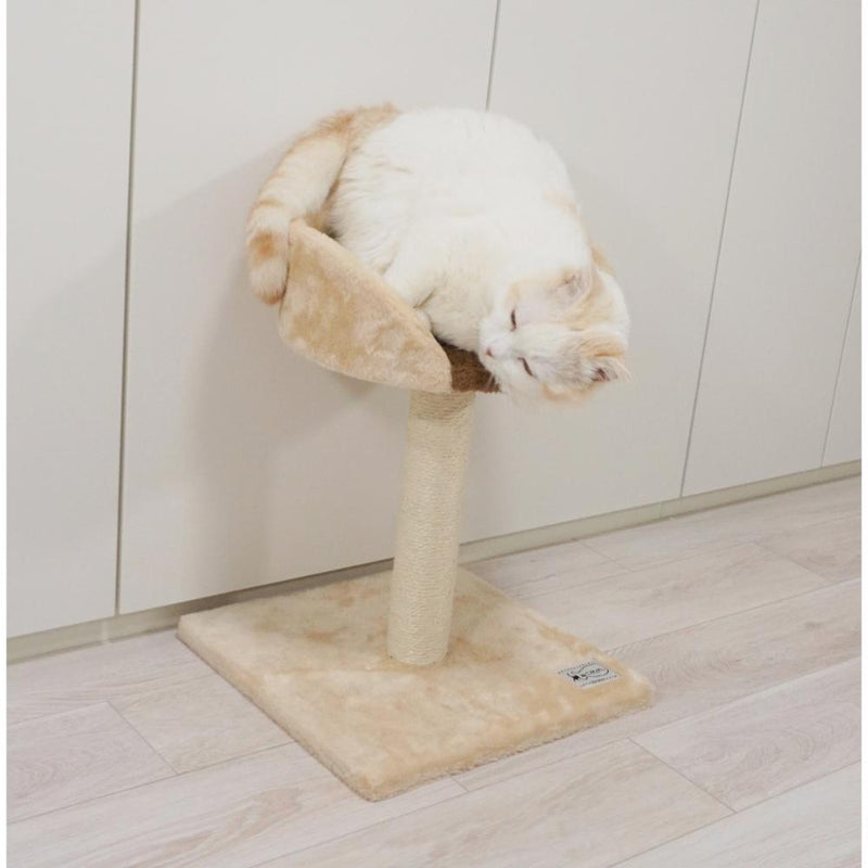 ねこがくれ ねこちゃん大好き爪とぎ キャットタワー スタンド メーカー直送▼返品・キャンセル不可【他商品との同時購入不可】
